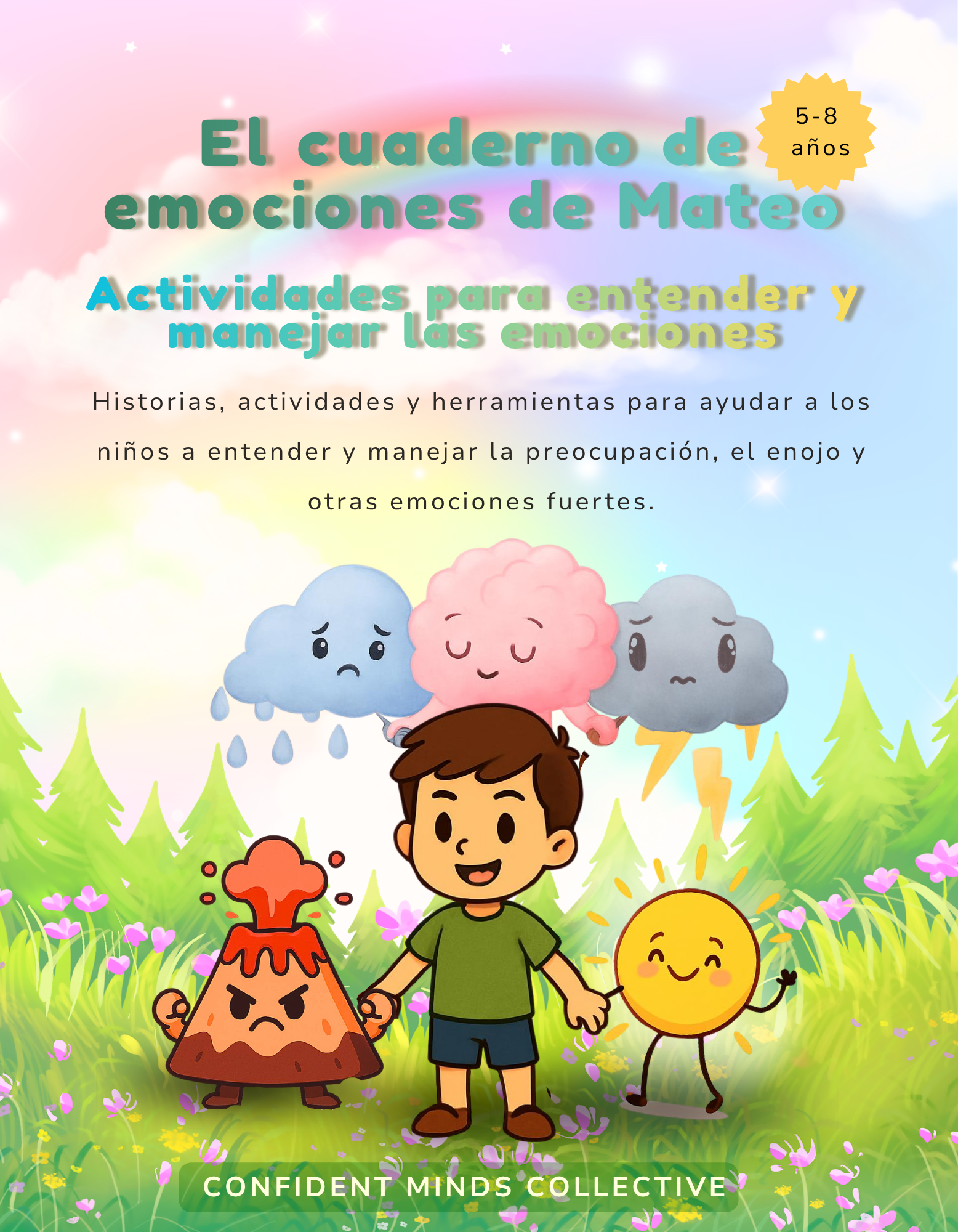 Big Feelings Workbook for Kids | SEL Activities for Emotions | English & Spanish Editions | Ages 5–8