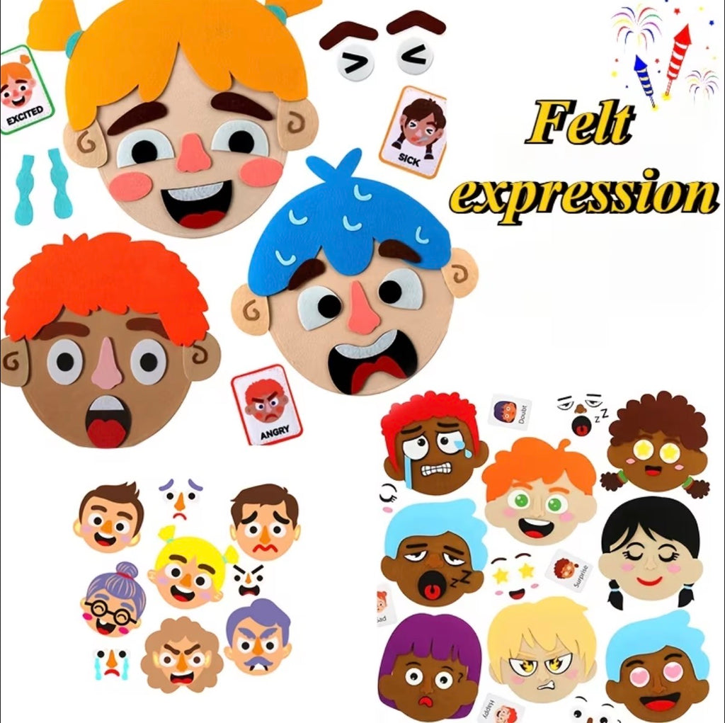 Felt Emotions Kit for Kids